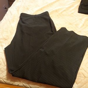 Pin stripe dress slacks